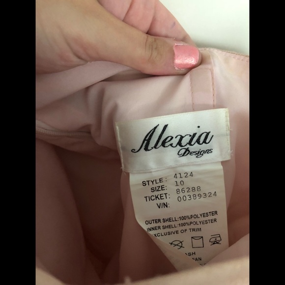 🎉HP🎉 ALEXIA DESIGNS 1-Shoulder Cocktail Dress - Picture 7 of 7